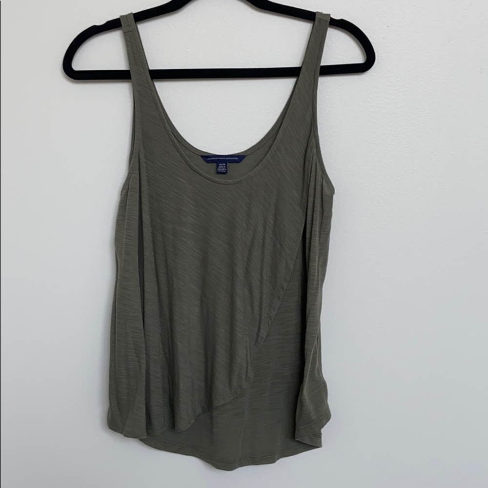 American eagle flowy tank top